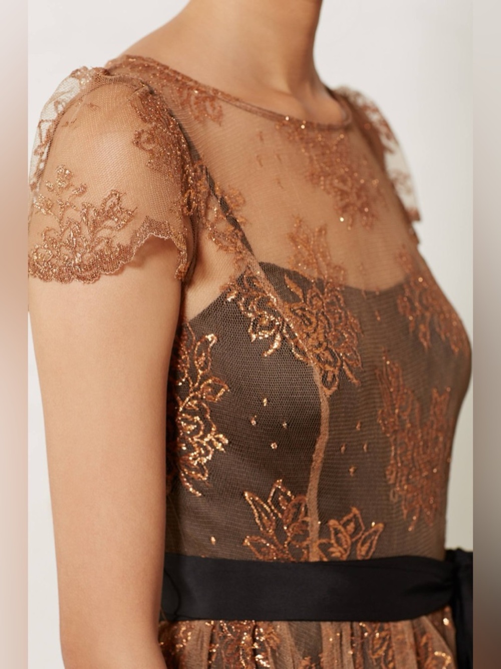 Anthropologie Bronze Moulinette Soeurs Dress - Picture 3 of 12